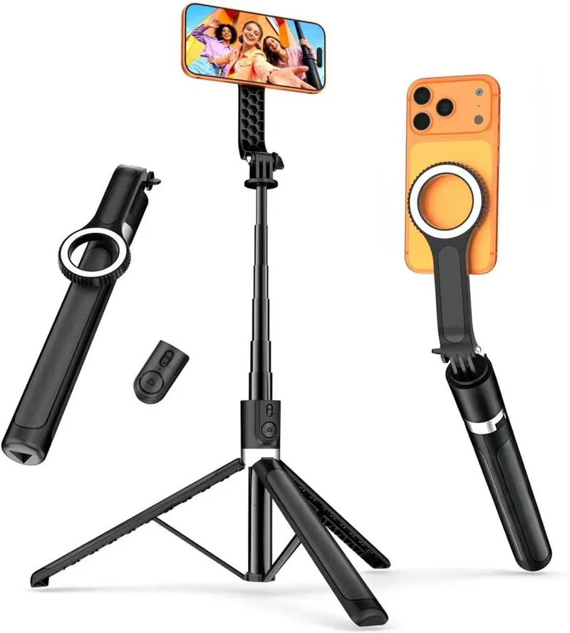 RISEOFLE X6 Ultra Magnetic Tripod 177 cm (70") – Black